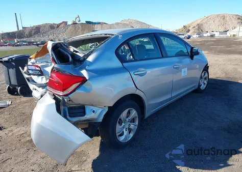 2013 Honda Civic Lx z USA, uszkodzony, nr VIN 19XFB2F58DE257522